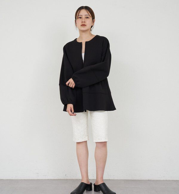  「ポンチペプラムトップス」|Tシャツ・カットソー|