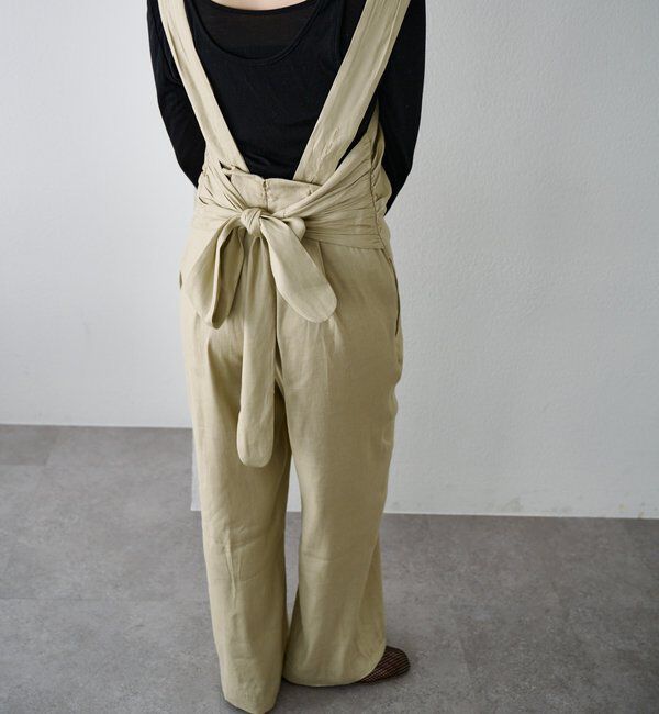  「バックリボンイージーサロペット」|オールインワン|