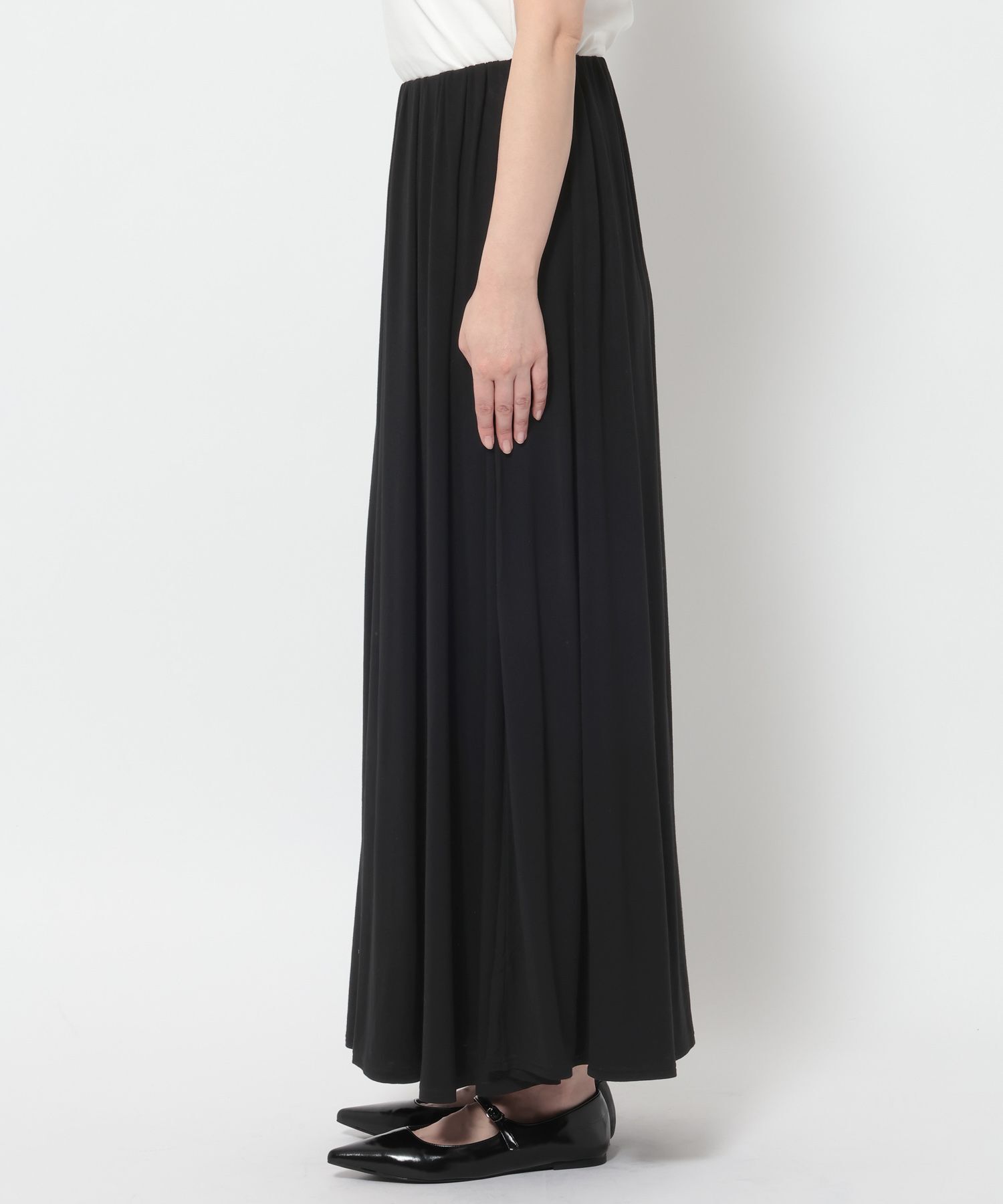 LOWRYS FARM「リネンフレアスカート」|スカート|