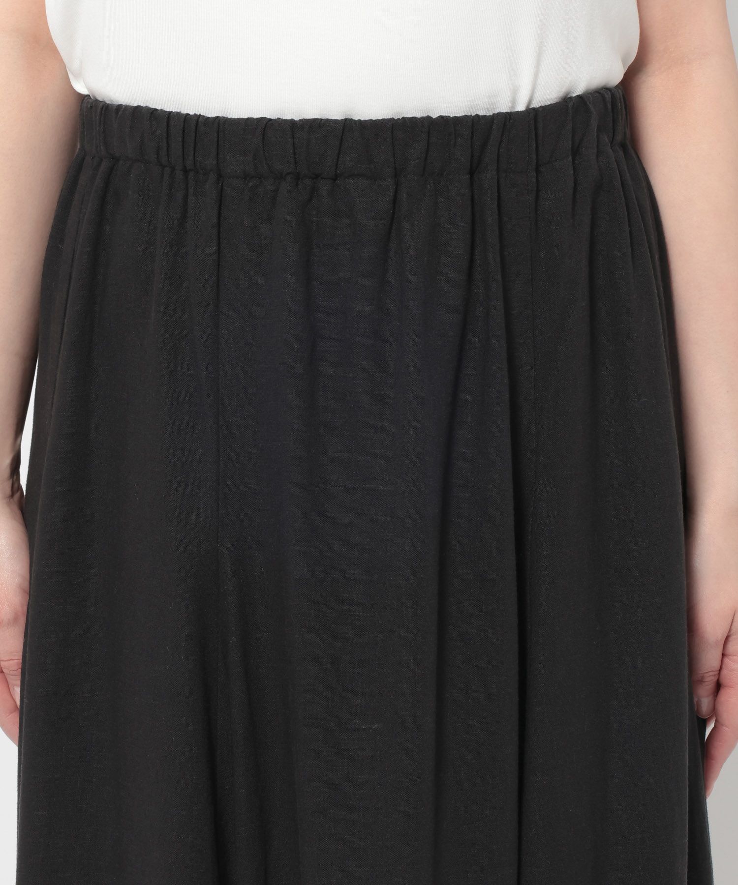 LOWRYS FARM「リネンフレアスカート」|スカート|