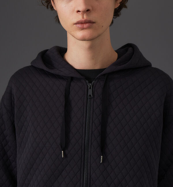 ABAHOUSE「キルティング ジャカード パーカ」|パーカー|