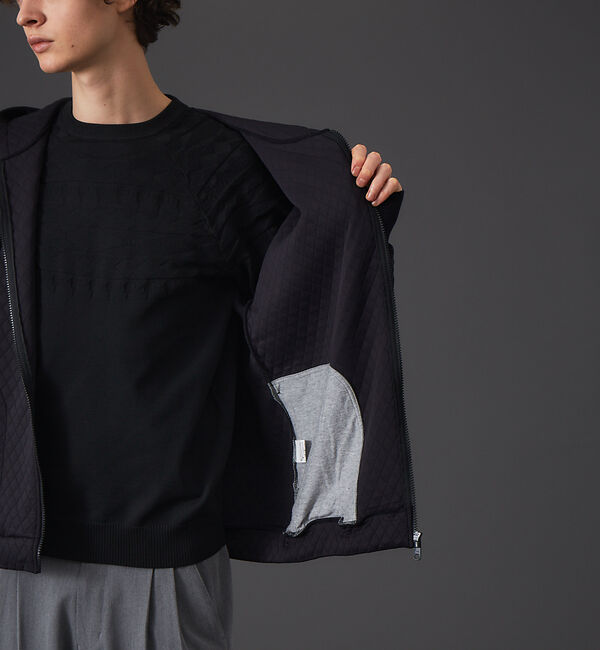 ABAHOUSE「キルティング ジャカード パーカ」|パーカー|