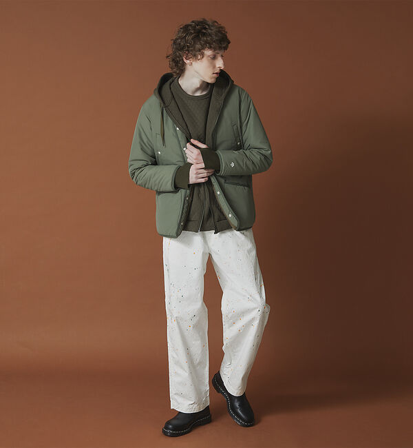 ABAHOUSE「キルティング ジャカード パーカ」|パーカー|