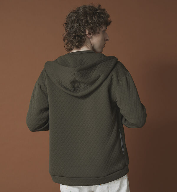 ABAHOUSE「キルティング ジャカード パーカ」|パーカー|
