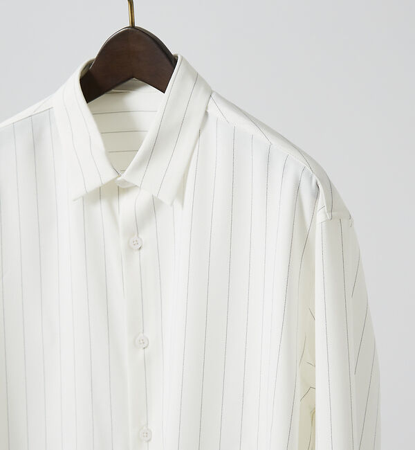 ABAHOUSE「【選べる】バンドカラー / レギュラーカラー ストライプシャツ」|シャツ・ブラウス|