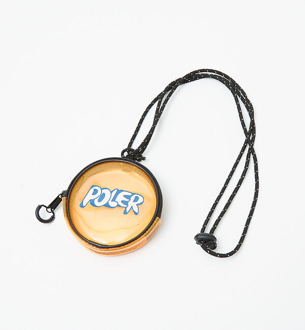 ABAHOUSE「【POLeR/ポーラー】PVC PVC ROUND POUCH/PVCマルチラウ」|ポーチ|