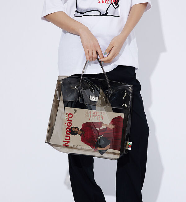 ABAHOUSE「【FRUIT OF THE LOOM/フルーツ オブ ザ ルーム】VINYL T」|トートバッグ|