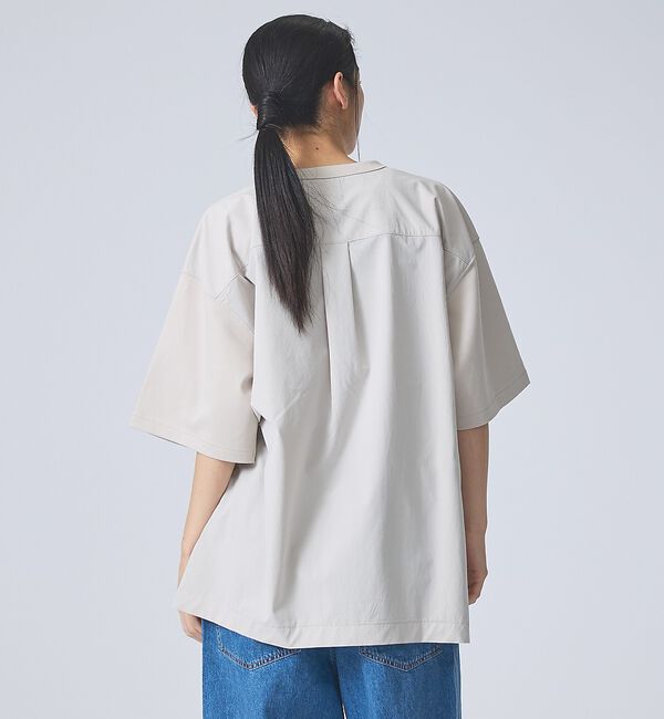 ABAHOUSE「【FORTUNA /フォルトゥナ】DockingCrewNeckTee/ドッキン」|Tシャツ・カットソー|