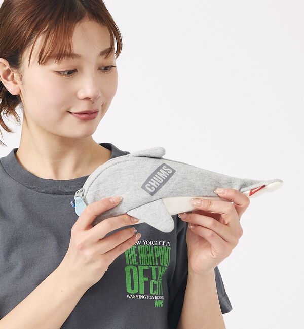 ABAHOUSE「【CHUMS / チャムス】Cetacea Zipper Pouch / シャチ」|ポーチ|