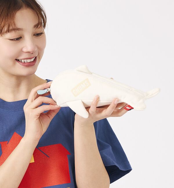 ABAHOUSE「【CHUMS / チャムス】Cetacea Zipper Pouch / シャチ」|ポーチ|