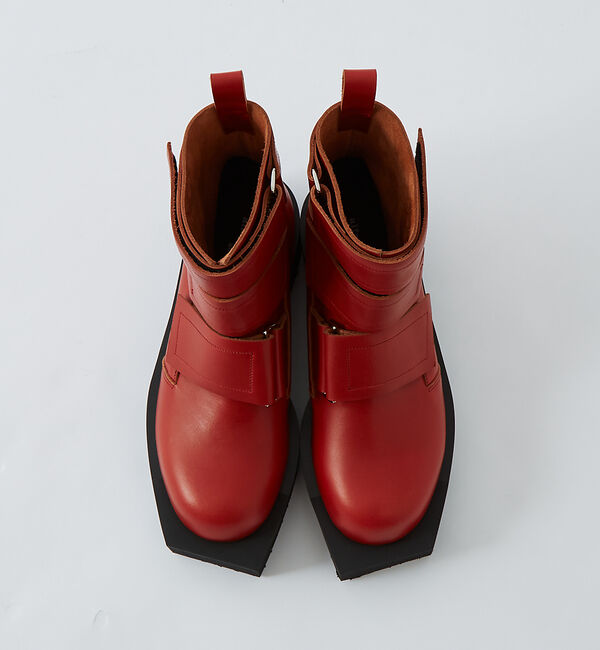alfredoBANNISTER「【40周年】ビッグストラップ ロング ブーツ」|ショートブーツ|