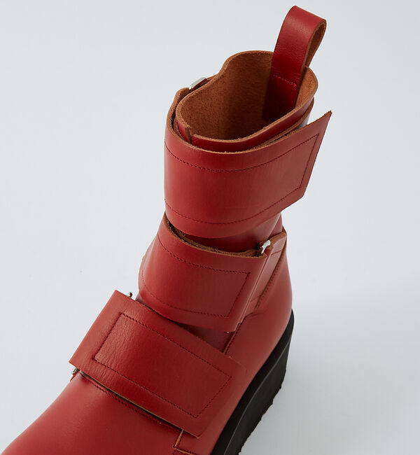 alfredoBANNISTER「【40周年】ビッグストラップ ロング ブーツ」|ショートブーツ|