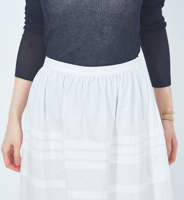 Rouge vif「タイルエンブロイダリースカート」|スカート|