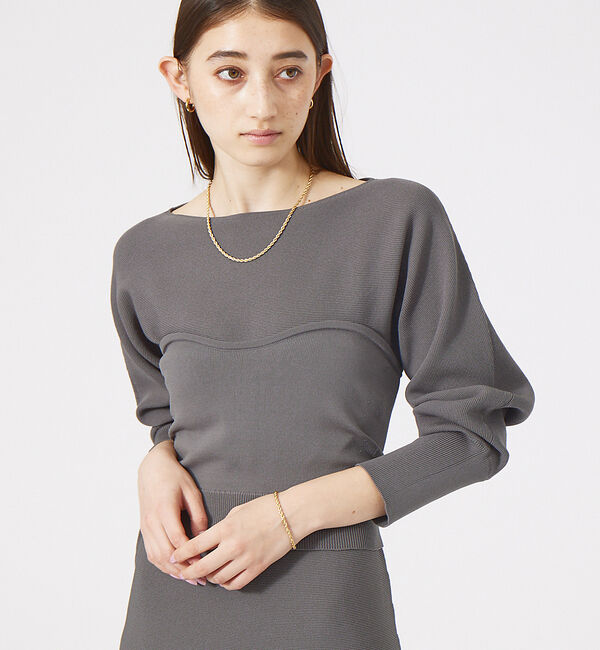 Rouge vif「ホールガーメントビスチェ」|その他|グレー