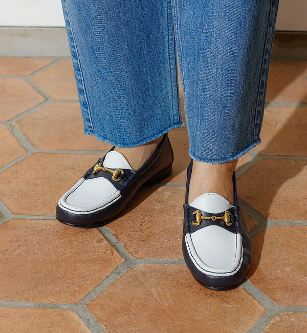 Rouge vif「【ARTESANOS/アルテサノス】 バイカラービットローファー」|ローファー|