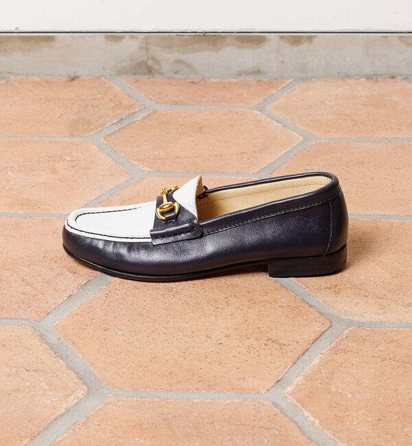 Rouge vif「【ARTESANOS/アルテサノス】 バイカラービットローファー」|ローファー|