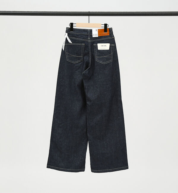 Rouge vif「【SOMETHING/サムシング】LISA ワイド デニムパンツ」|デニム|