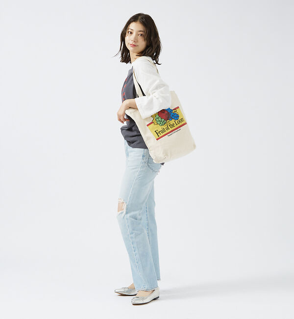 Rouge vif「【FRUIT OF THE LOOM】キャンバス トートバッグ / A4可 /」|トートバッグ|