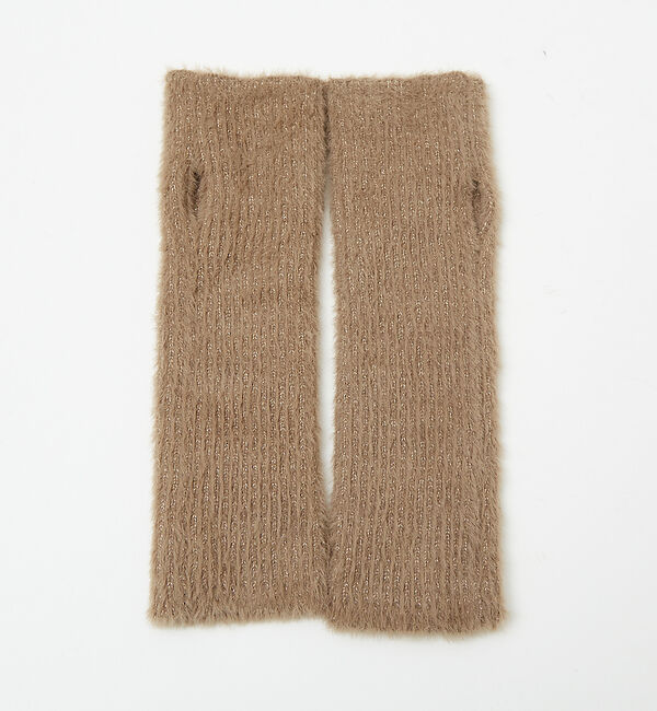 Rouge vif「【一部店舗限定】ラメニットアームウォーマー」|手袋|