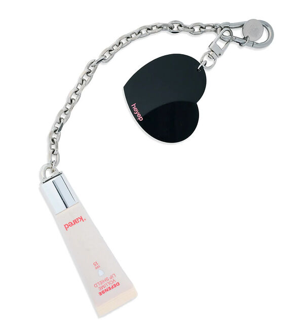 Rouge vif「【kared&times;heyep】 リップ＆ミラーチェーン」|チャーム・キーホルダー|