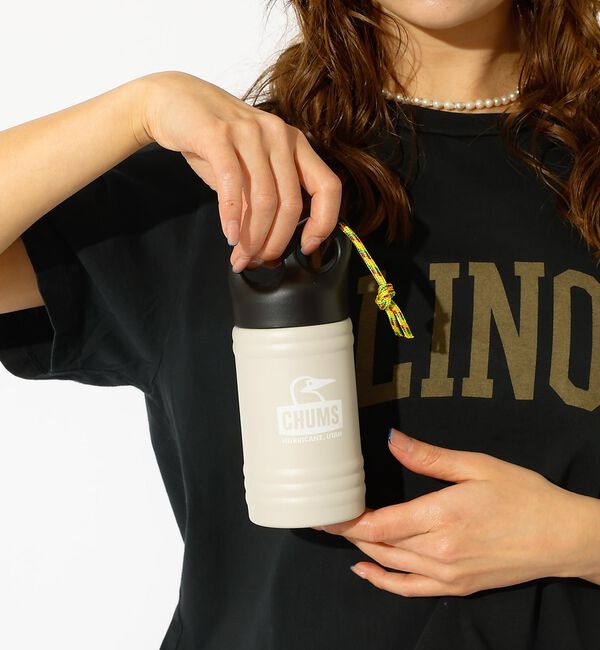 Rouge vif「【CHUMS/チャムス】キャンパーウェーブボトル300ml/水筒/タンブラー/お」|食器・キッチングッズ|グレージュ