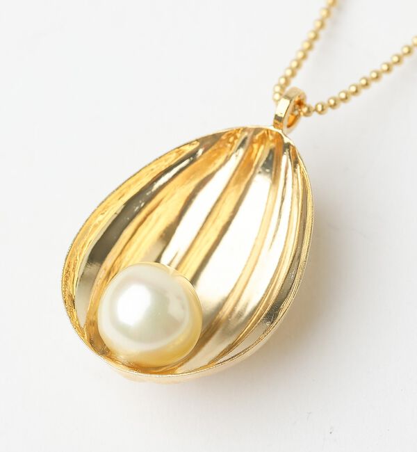 Rouge vif「【Caline Paris/カリーヌパリ 】ゴールドチャームネックレス」|ネックレス|