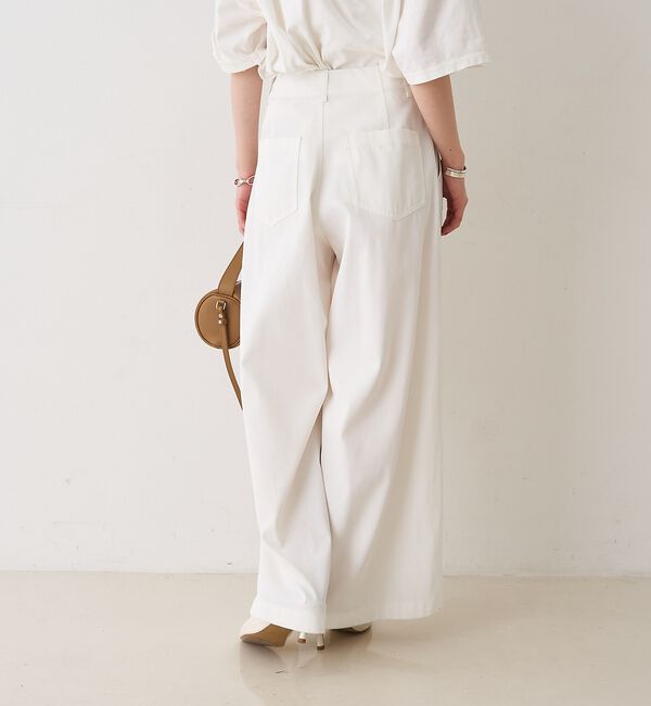 Rouge vif「ポリコットン撥水ワイドパンツ」|その他|