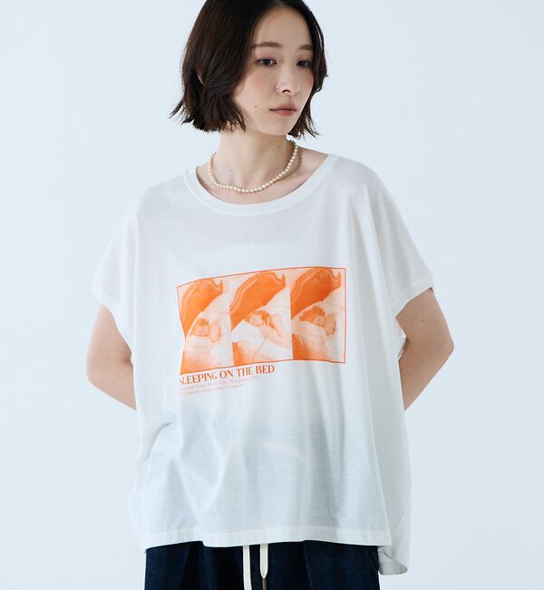 Rouge vif「【GOOD ROCK SPEED/グッドロックスピード】プリントノースリーブTシ」|Tシャツ・カットソー|