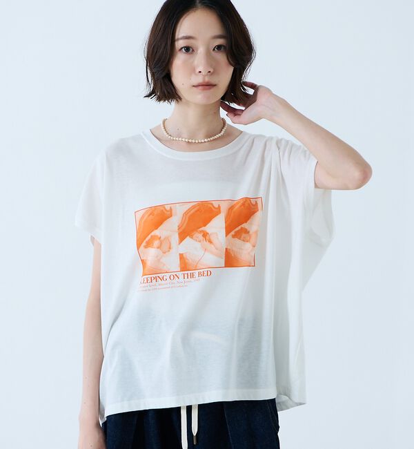 Rouge vif「【GOOD ROCK SPEED/グッドロックスピード】プリントノースリーブTシ」|Tシャツ・カットソー|