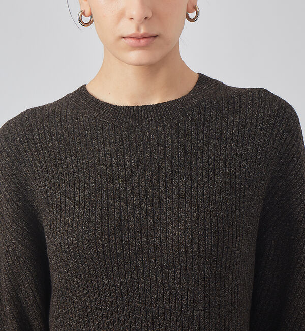 qualite「カラーメランジニットワンピース」|ワンピース|