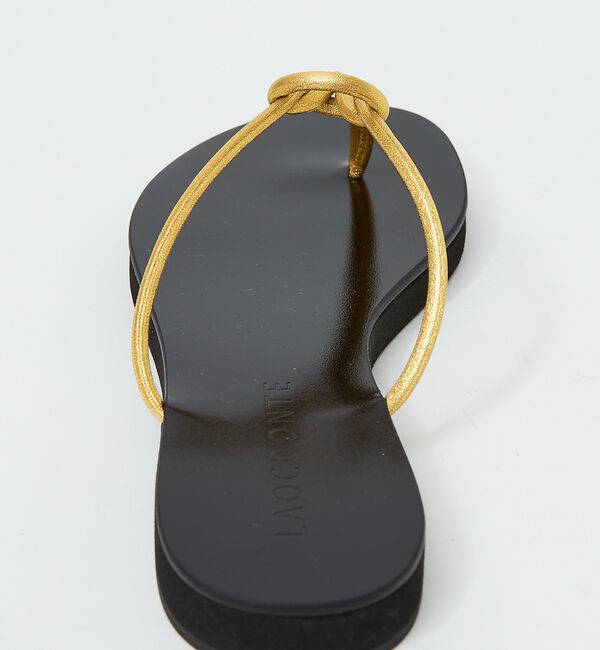 qualite「【LAOCOONTE】NOEMI NMDフラットサンダル」|サンダル|