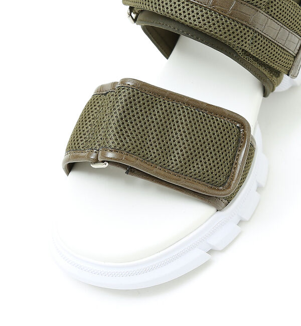 AU BANNISTER「【軽量】ボリュームスポーツサンダル」|サンダル|