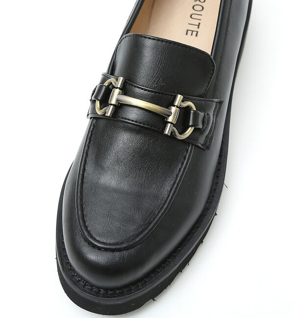 AU BANNISTER「【LAROUTE】ボリュームソールローファー」|ローファー|