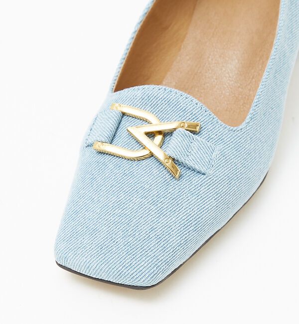 AU BANNISTER「【アイコニックシリーズ】甲深パンプス」|パンプス|