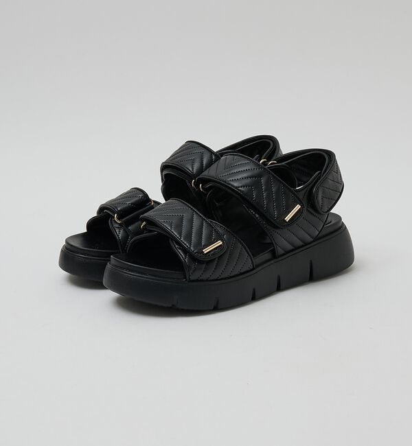 AU BANNISTER「【軽量】Wベルトスポーツサンダル」|サンダル|