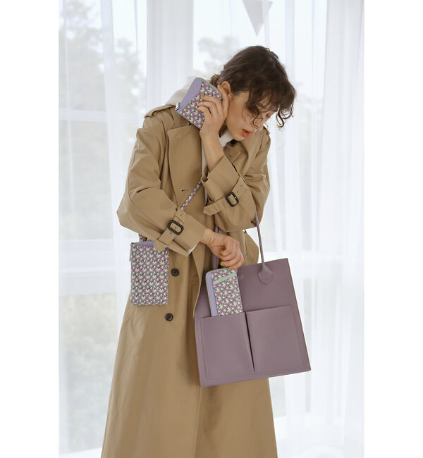 LOWELL things「Reles/配色長財布」|財布|