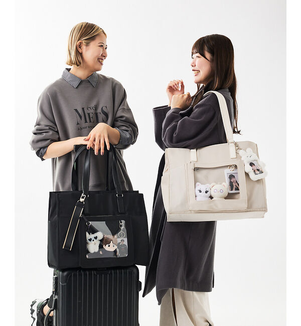 LOWELL things「【NEW】オシゴトトートL【推し活】」|トートバッグ|