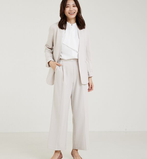 abahouse mavie「【エニデイカセット】タックストレートパンツ」|その他|