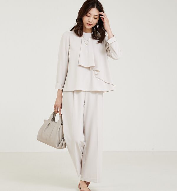 abahouse mavie「【エニデイカセット】タックストレートパンツ」|その他|