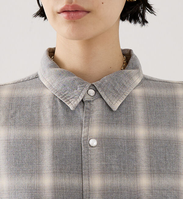 The Store by C' 「【REMI RELIEF】【別注】レーヨンツイルチェックシャツ」|シャツ・ブラウス|