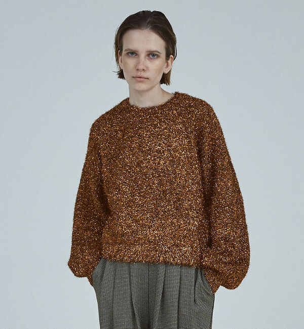 NOMINE「ラメシャギープルオーバー」|ニット・セーター|