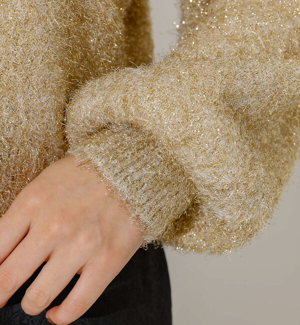 NOMINE「ラメシャギープルオーバー」|ニット・セーター|