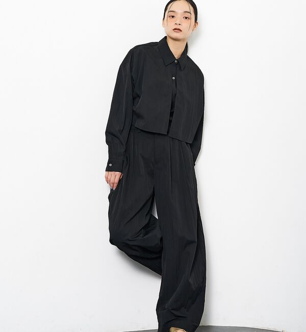 NOMINE「【ユニセックス】ロングヨーク オーバーサイズ シャツ」|シャツ・ブラウス|