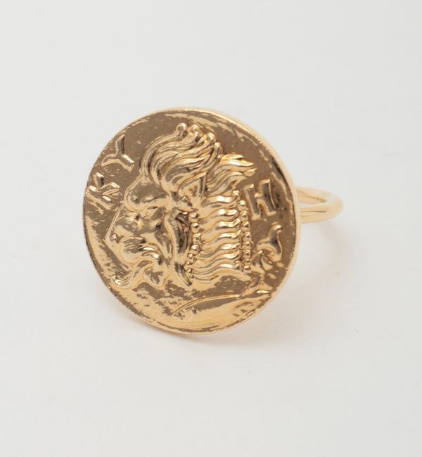 TIARA「【WAEKURA/ワエクラ】コインモチーフリング」|リング|ゴールド