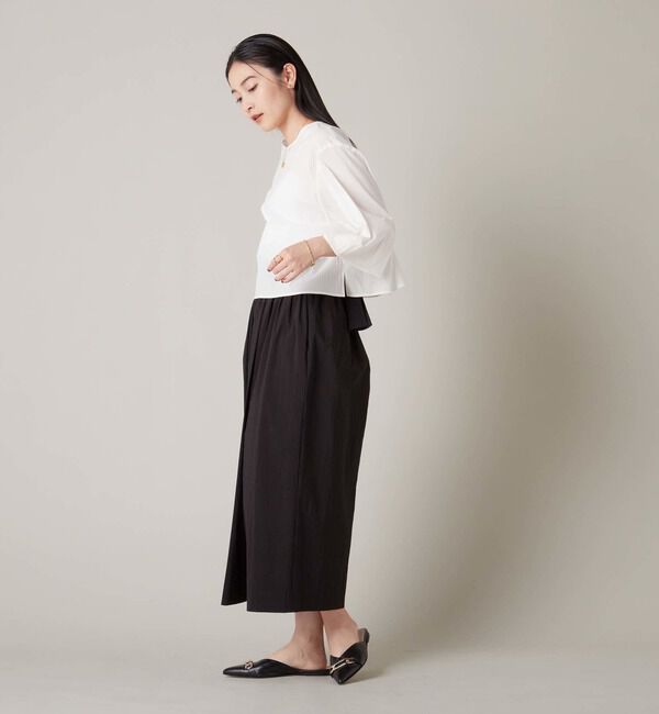 Liesse「ゆるタイトギャザースカート（セットアップ対応）」|スカート|