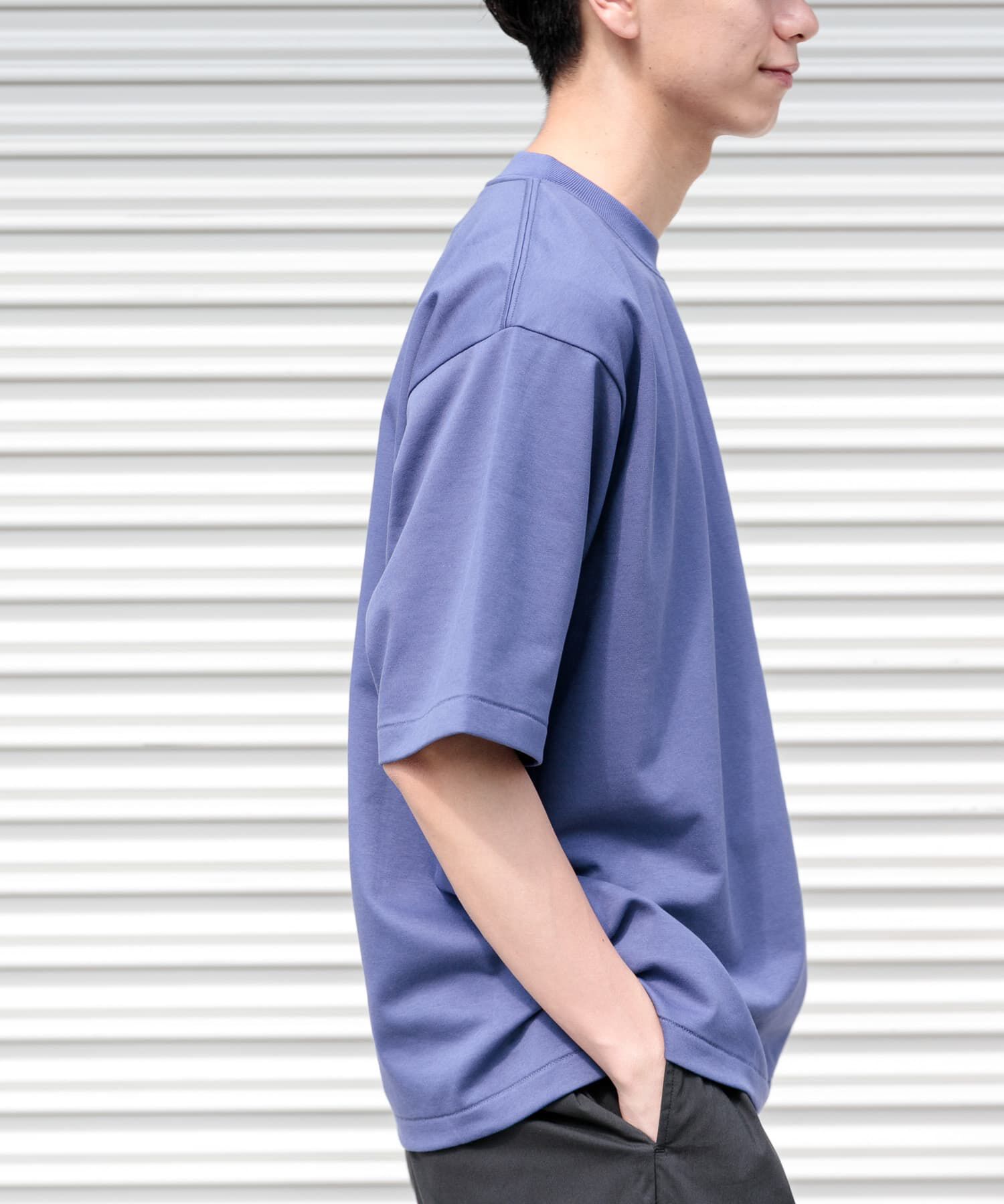 URBAN RESEARCH DOORS「FORK&SPOON　イスラエルピマダブルフェイスTシャツ」|Tシャツ・カットソー|