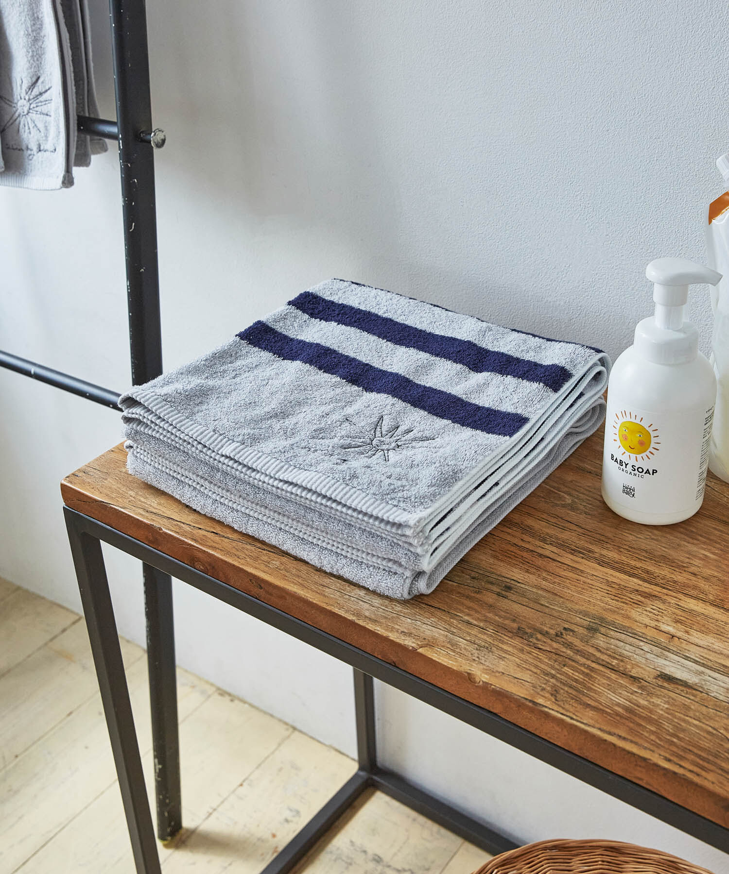 URBAN RESEARCH DOORS「DOORS LIVING PRODUCTS　Bath Towel border」|タオル|