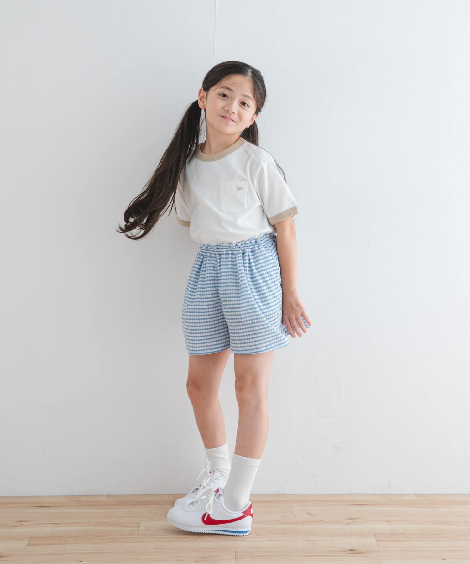 URBAN RESEARCH DOORS「チェックフレアキュロット(KIDS)」|その他|