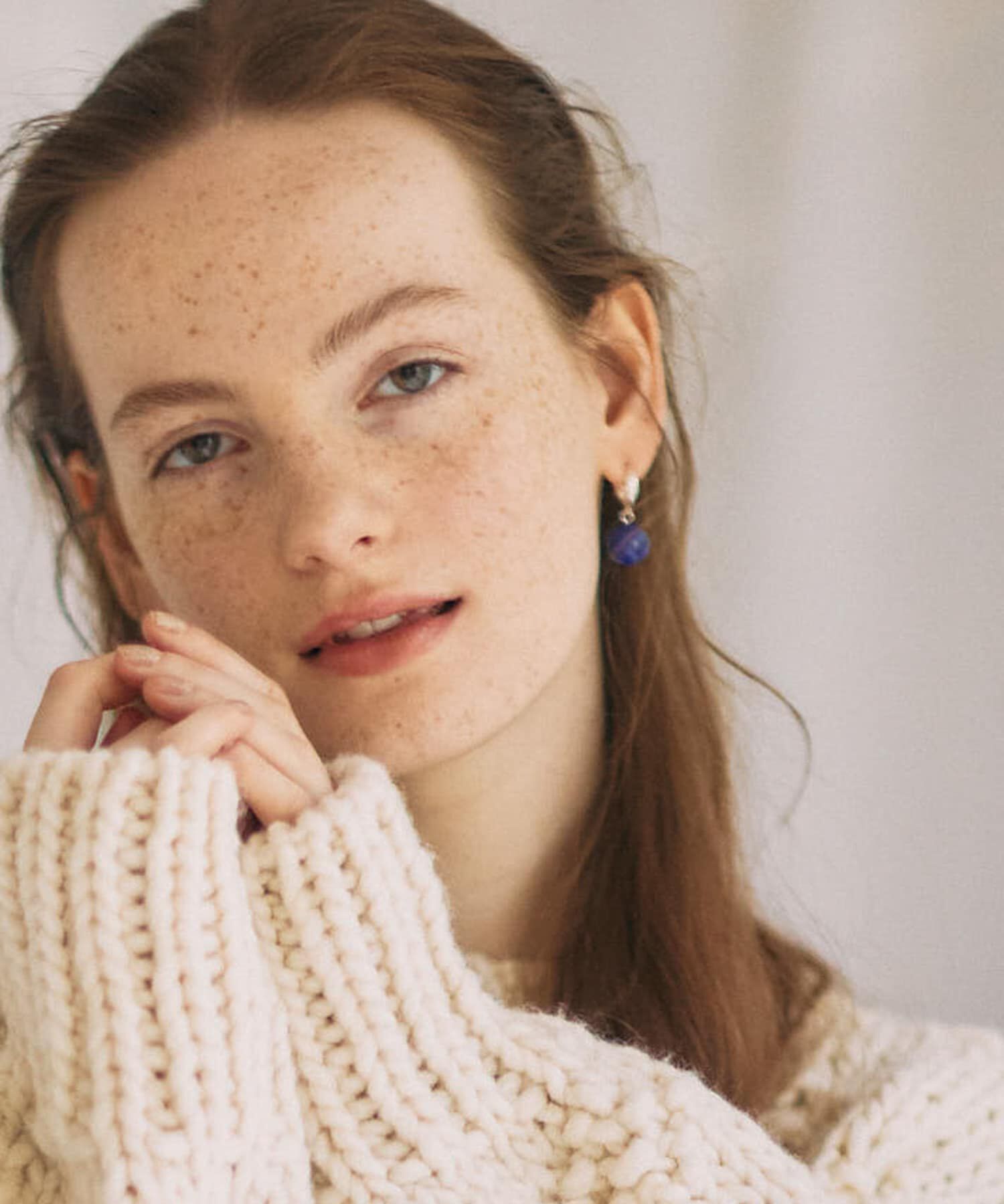 SMELLY「SMELLY so&rsquo;　lapis lazuli  earring」|イヤリング|