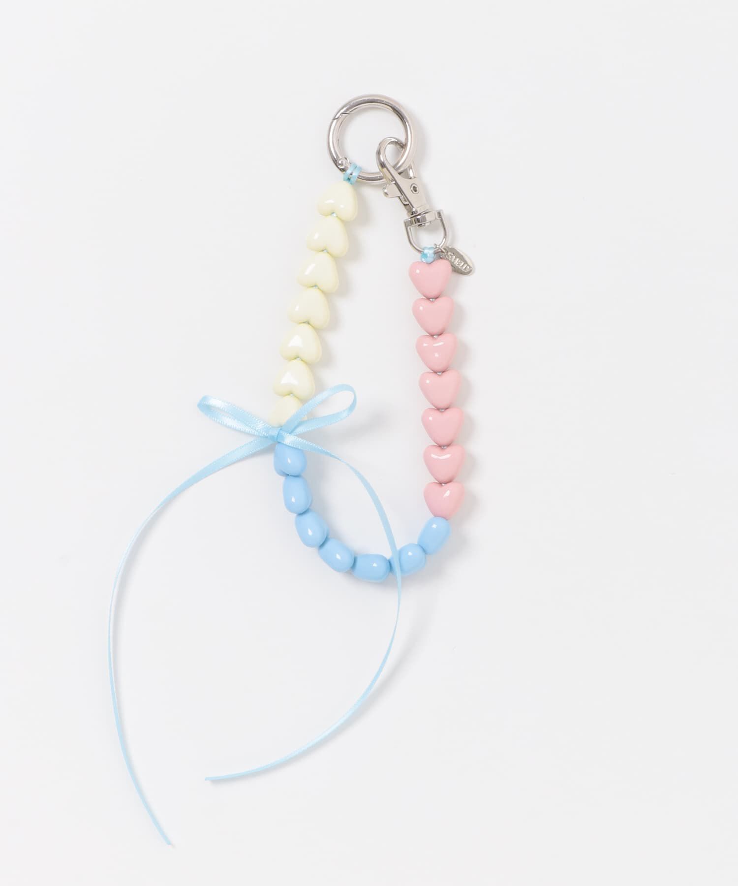 SMELLY「カラフルミニハートリボンキーチェーン」|モバイルケース|